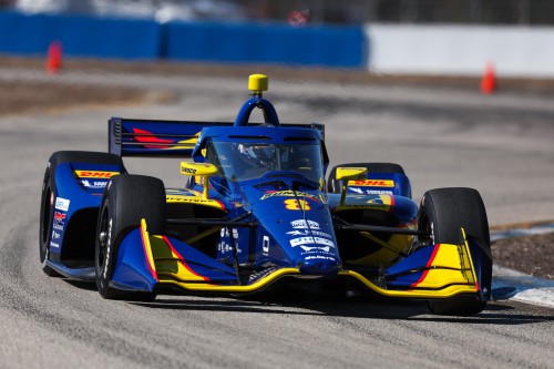 Kyffin Simpson - INDYCAR Sebring Test - Day 1