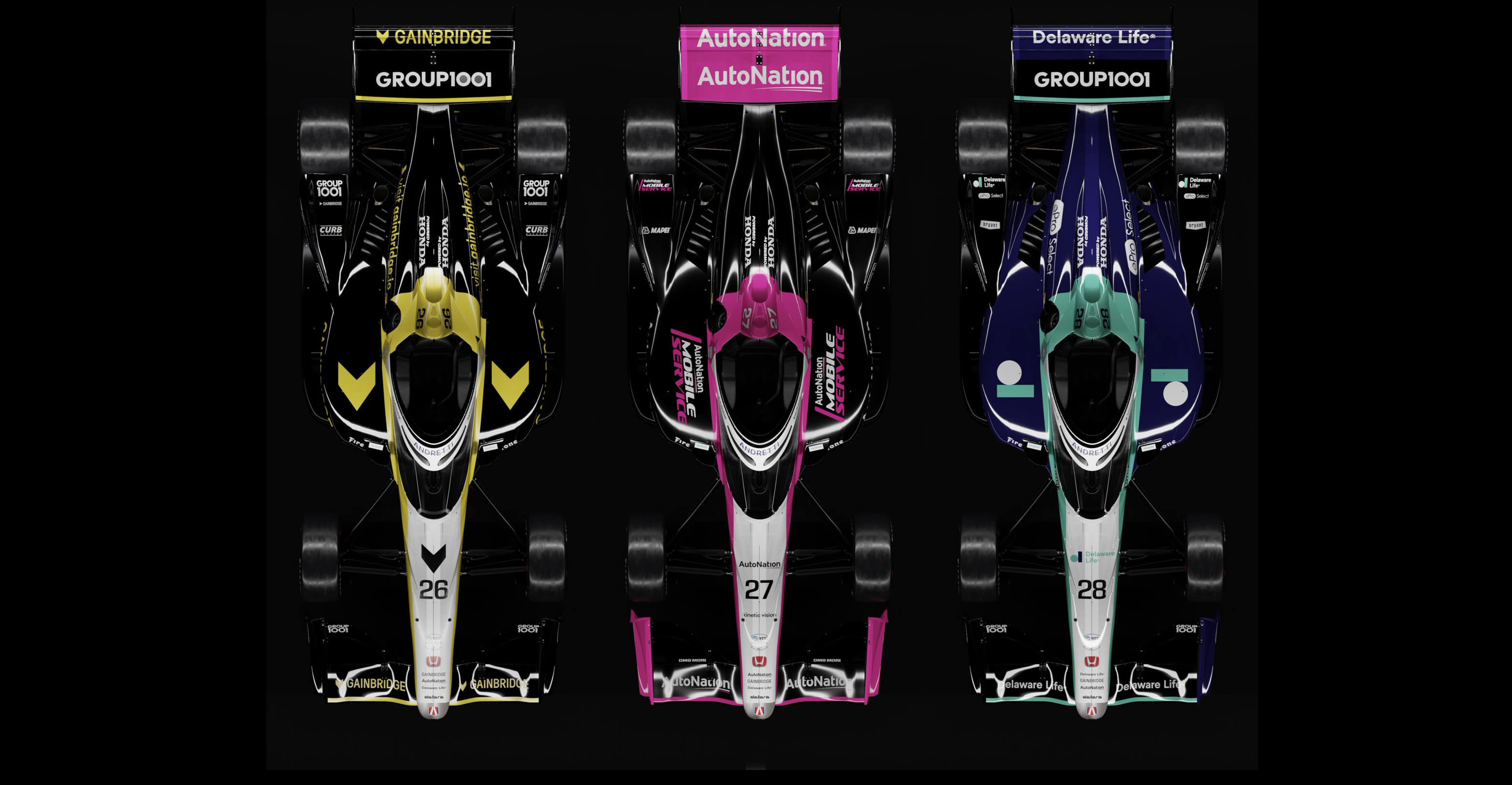 IndyCar – Harvey e Braun testeranno a Sebring, ma non Ilott, bloccato a Lusail. Le nuove livree Andretti