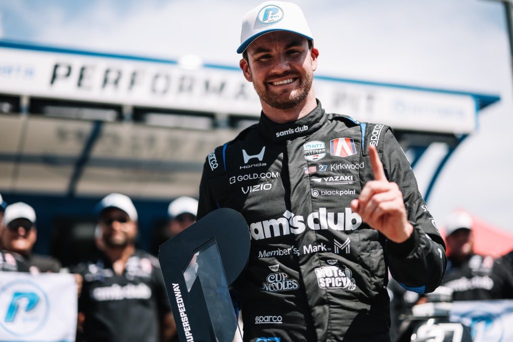 IndyCar – Kirkwood torna in pole a Nashville