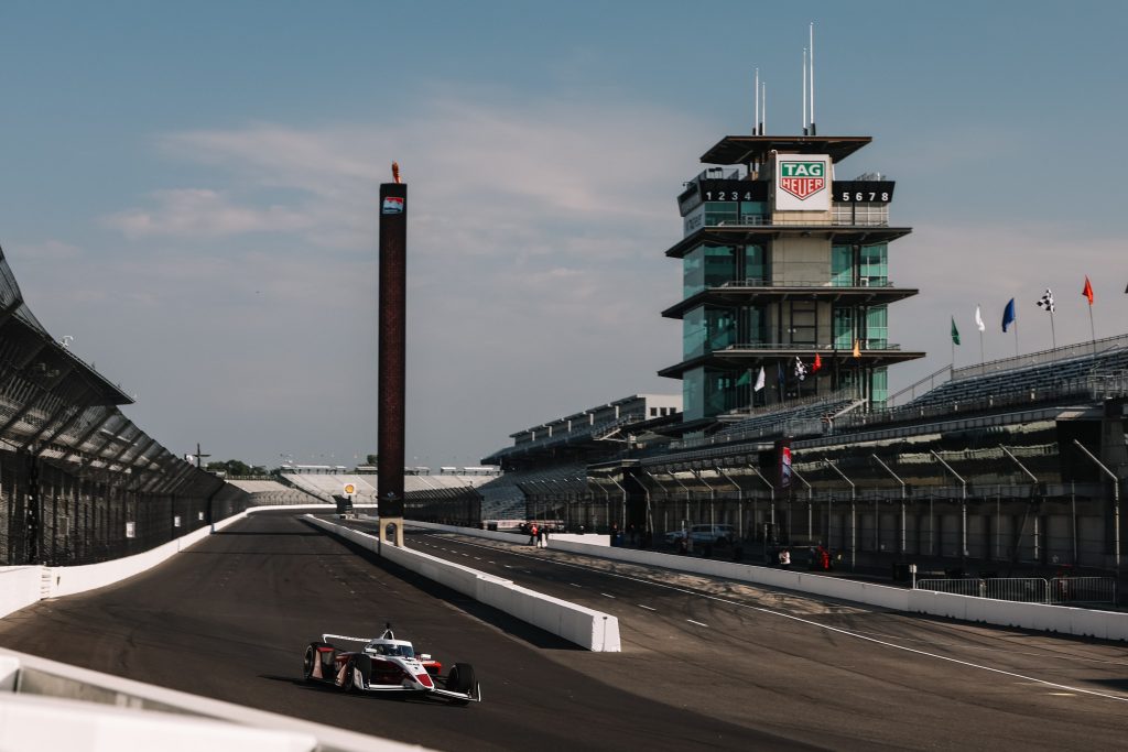 IR-28 INDYCAR Testing at Indianapolis Motor Speedway.